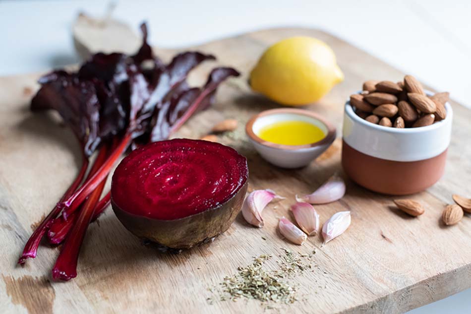 Christmas Beetroot and Almond Dip