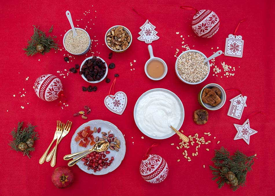 Odyssey Christmas Breakfast: Yoghurt With Greek Granola