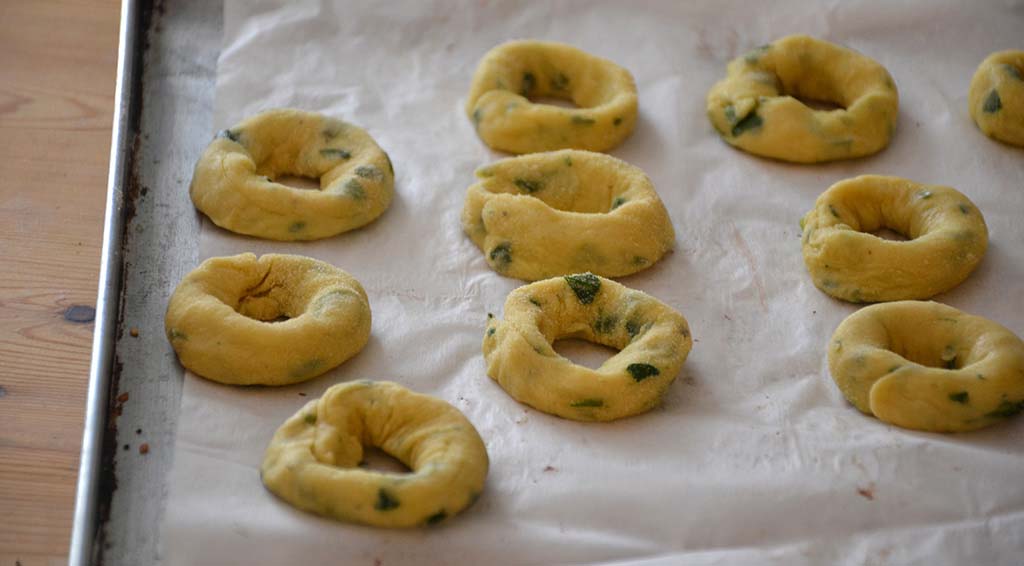 Koulourakia Spinach Cookies