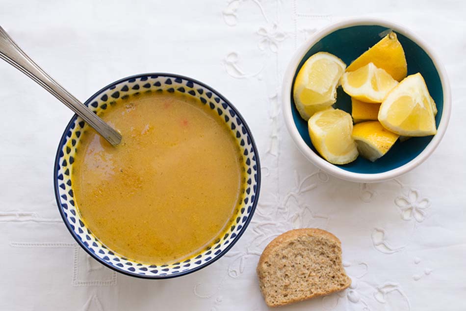 Lemon and Garlic Soup