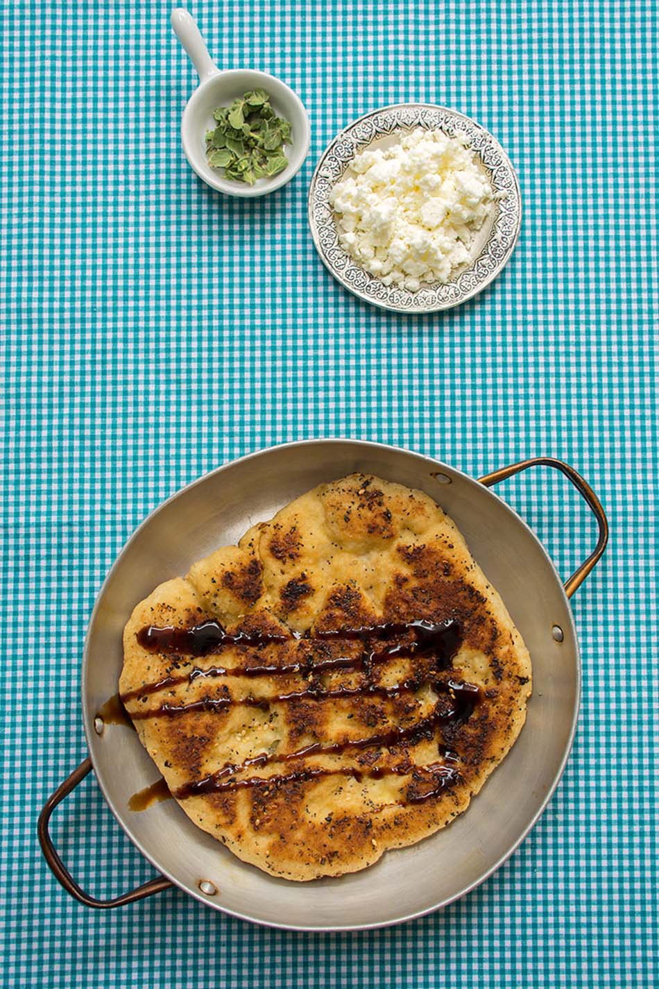 Tiganopsomo (fried bread) for Greek Breakfast